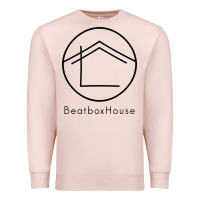 Pale Pink the beatbox house Premium Sweatshirt - artisFamous