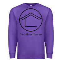 Purple the beatbox house Premium Sweatshirt - artisFamous