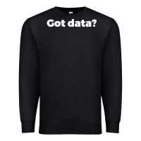 Black data science humor white Premium Sweatshirt - artisFamous