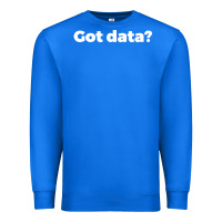 True Royal data science humor white Premium Sweatshirt - artisFamous