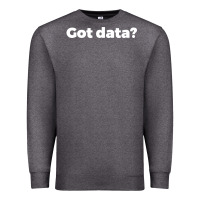 Charcoal Heather data science humor white Premium Sweatshirt - artisFamous