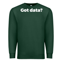 Sports Green data science humor white Premium Sweatshirt - artisFamous