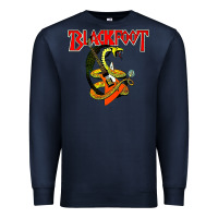 Navy blackfoot Premium Sweatshirt - artisFamous