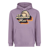 Lavender baseball mom Heavyweight Hoodie - JahusDesignShop