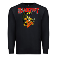 Black blackfoot Premium Sweatshirt - artisFamous
