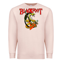 Pale Pink blackfoot Premium Sweatshirt - artisFamous