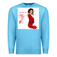 Ocean Blue All I Want for Christmas Is You Premium Sweatshirt - artisFamous