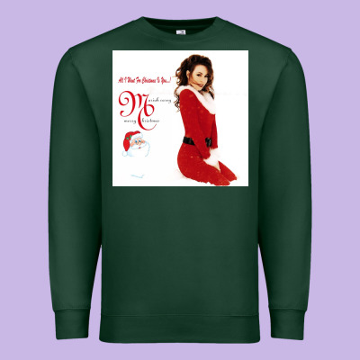 All I Want For Christmas Is You Premium Sweatshirt Designed By Artisfamous
