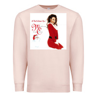 Pale Pink All I Want for Christmas Is You Premium Sweatshirt - artisFamous