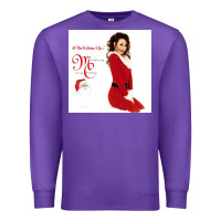 Purple All I Want for Christmas Is You Premium Sweatshirt - artisFamous