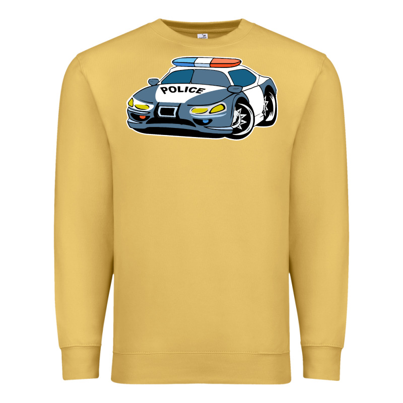 Police Car Premium Sweatshirt by artisFamous | Teevron