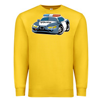 Lemon police car Premium Sweatshirt - artisFamous
