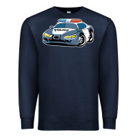 Navy police car Premium Sweatshirt - artisFamous