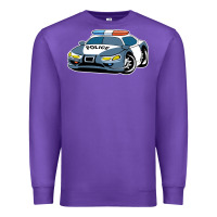 Purple police car Premium Sweatshirt - artisFamous