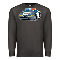 Smoke police car Premium Sweatshirt - artisFamous
