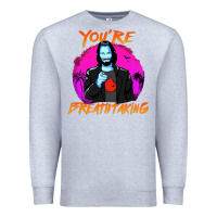 Heather Grey you are breathtaking keanu reeves actor Premium Sweatshirt - artisFamous