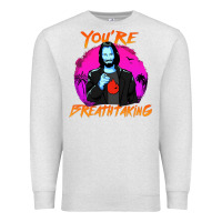 Oatmeal Heather you are breathtaking keanu reeves actor Premium Sweatshirt - artisFamous