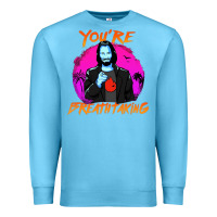 Ocean Blue you are breathtaking keanu reeves actor Premium Sweatshirt - artisFamous