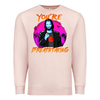 Pale Pink you are breathtaking keanu reeves actor Premium Sweatshirt - artisFamous
