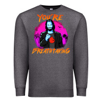 Charcoal Heather you are breathtaking keanu reeves actor Premium Sweatshirt - artisFamous