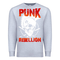 Heather Grey music punk Premium Sweatshirt - artisFamous