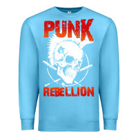 Ocean Blue music punk Premium Sweatshirt - artisFamous