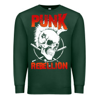 Sports Green music punk Premium Sweatshirt - artisFamous