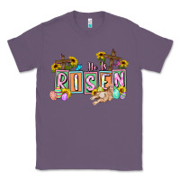 Lavender He is risen Easter  Easter Day Classic Tee - CowGirlArtShop