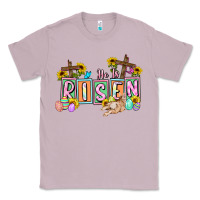 Lilac He is risen Easter  Easter Day Classic Tee - CowGirlArtShop
