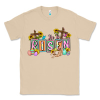 Mushroom He is risen Easter  Easter Day Classic Tee - CowGirlArtShop