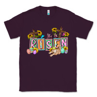 Plum He is risen Easter  Easter Day Classic Tee - CowGirlArtShop
