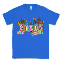 True Royal He is risen Easter  Easter Day Classic Tee - CowGirlArtShop