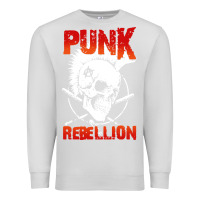 Dove Grey music punk Premium Sweatshirt - artisFamous
