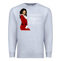 Heather Grey All I Want for Christmas Is You Premium Sweatshirt - artisFamous
