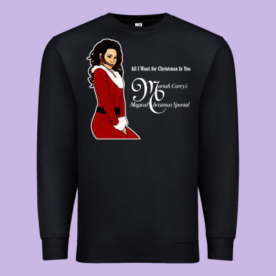 All I Want For Christmas Is You Premium Sweatshirt Designed By Artisfamous
