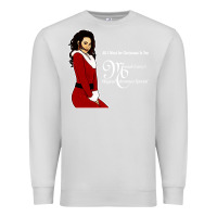 Dove Grey All I Want for Christmas Is You Premium Sweatshirt - artisFamous