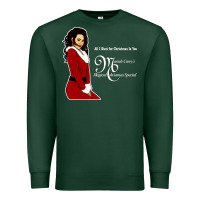 Sports Green All I Want for Christmas Is You Premium Sweatshirt - artisFamous