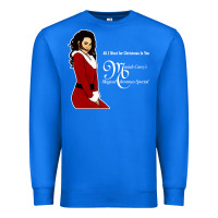 True Royal All I Want for Christmas Is You Premium Sweatshirt - artisFamous