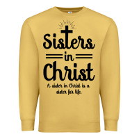 Antique Gold sister in christ Premium Sweatshirt - artisFamous