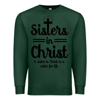 Sports Green sister in christ Premium Sweatshirt - artisFamous