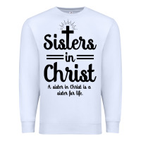 White sister in christ Premium Sweatshirt - artisFamous