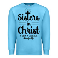Ocean Blue sister in christ Premium Sweatshirt - artisFamous
