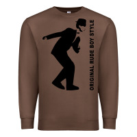 Chestnut Original Rude Boy Style Premium Sweatshirt - artisFamous