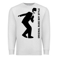 Oatmeal Heather Original Rude Boy Style Premium Sweatshirt - artisFamous
