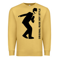 Antique Gold Original Rude Boy Style Premium Sweatshirt - artisFamous