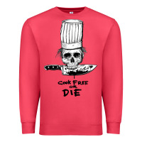 Cardinal bourdain cook free or die Premium Sweatshirt - artisFamous