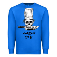 True Royal bourdain cook free or die Premium Sweatshirt - artisFamous