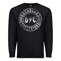 Black DASHBOARD CONFESSIONAL Premium Sweatshirt - artisFamous