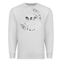 Dove Grey DASHBOARD CONFESSIONAL Premium Sweatshirt - artisFamous