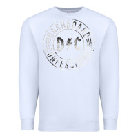 White DASHBOARD CONFESSIONAL Premium Sweatshirt - artisFamous